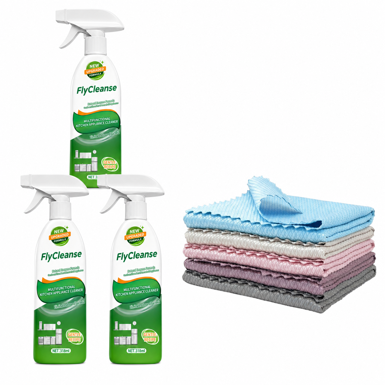 💚2026 HOT SALE 30% OFF🌿🧼Multi-purpose enzyme foam cleaner, versatile – Kitchen & Home