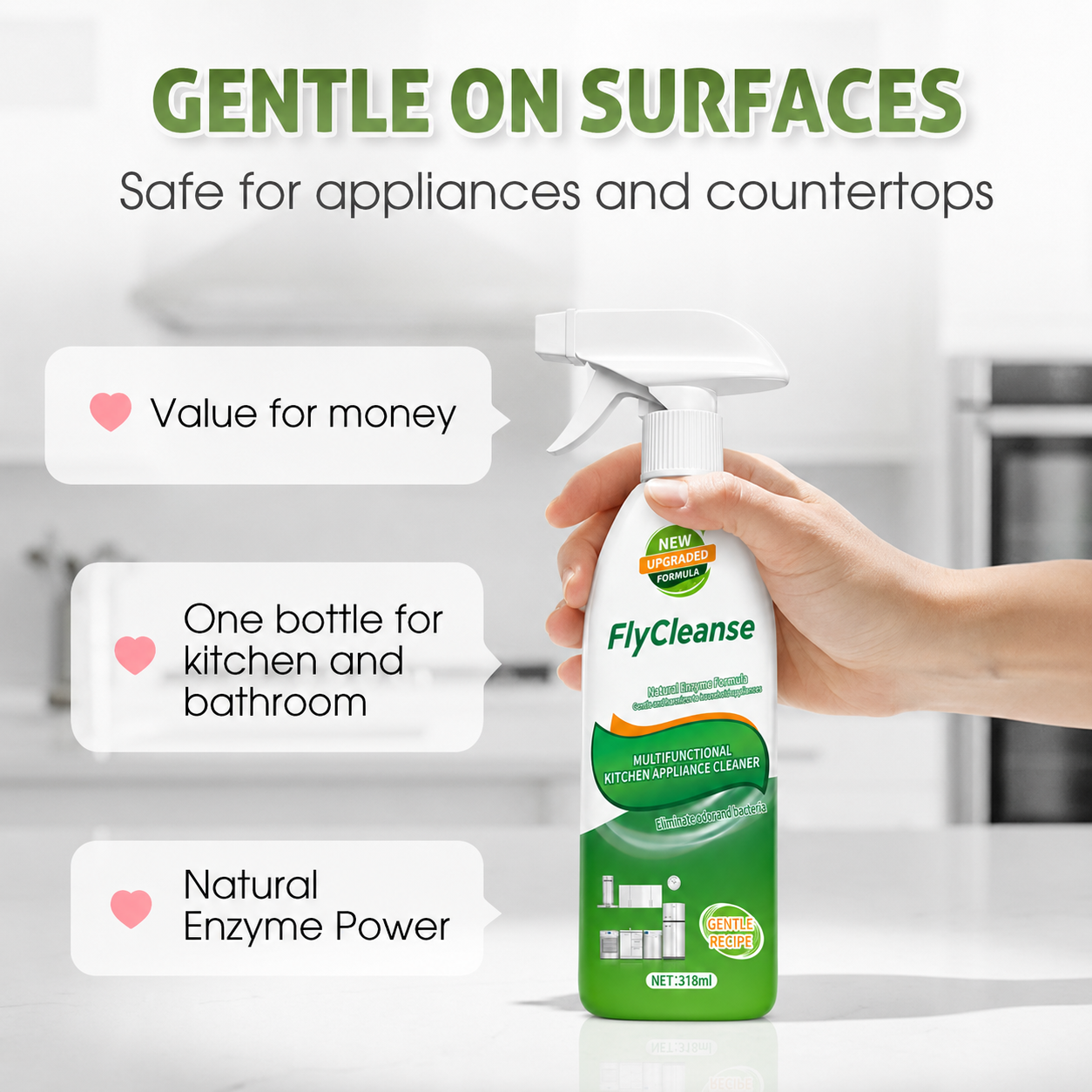 💚2026 HOT SALE 30% OFF🌿🧼Multi-purpose enzyme foam cleaner, versatile – Kitchen & Home