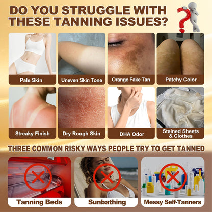 DR.Fachmer® 𝐒𝐮𝐧𝐥𝐞𝐬𝐬 𝐈𝐧𝐬𝐭𝐚𝐧𝐭 𝐁𝐫𝐨𝐧𝐳𝐞 𝐓𝐚𝐧𝐧𝐢𝐧𝐠 𝐌𝐢𝐜𝐫𝐨𝐧𝐞𝐞𝐝𝐥𝐞 𝐏𝐚𝐭𝐜𝐡 🔥