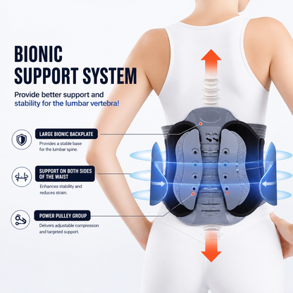 HEATWOLF™ Lumbar Support Brace for Lower Back Comfort