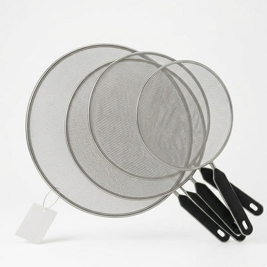 Budryla | Professional Grade Stainless Steel Splatter Screen - Ultra-Fine Mesh for a Clean & Safe Kitchen