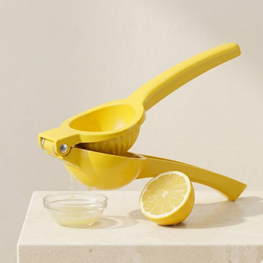 Budryla | High-End Manual Lemon & Lime Squeezer | Minimalist Ergonomic Design, Seed-Free Pouring & Professional Kitchen Durability