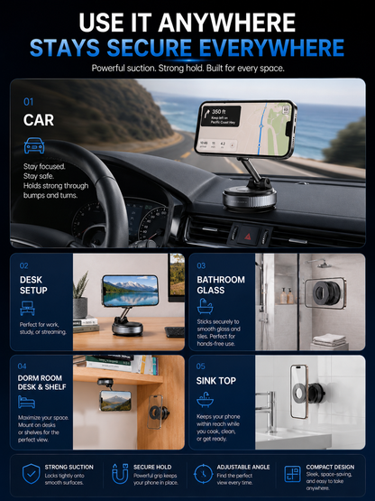 EASEHUB 🧲 📱 The Magnetic Phone Mount That Moves With Your Day