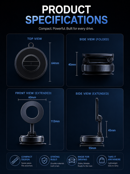 EASEHUB 🧲 📱 The Magnetic Phone Mount That Moves With Your Day