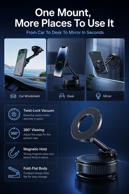 EASEHUB 🧲 📱 The Magnetic Phone Mount That Moves With Your Day