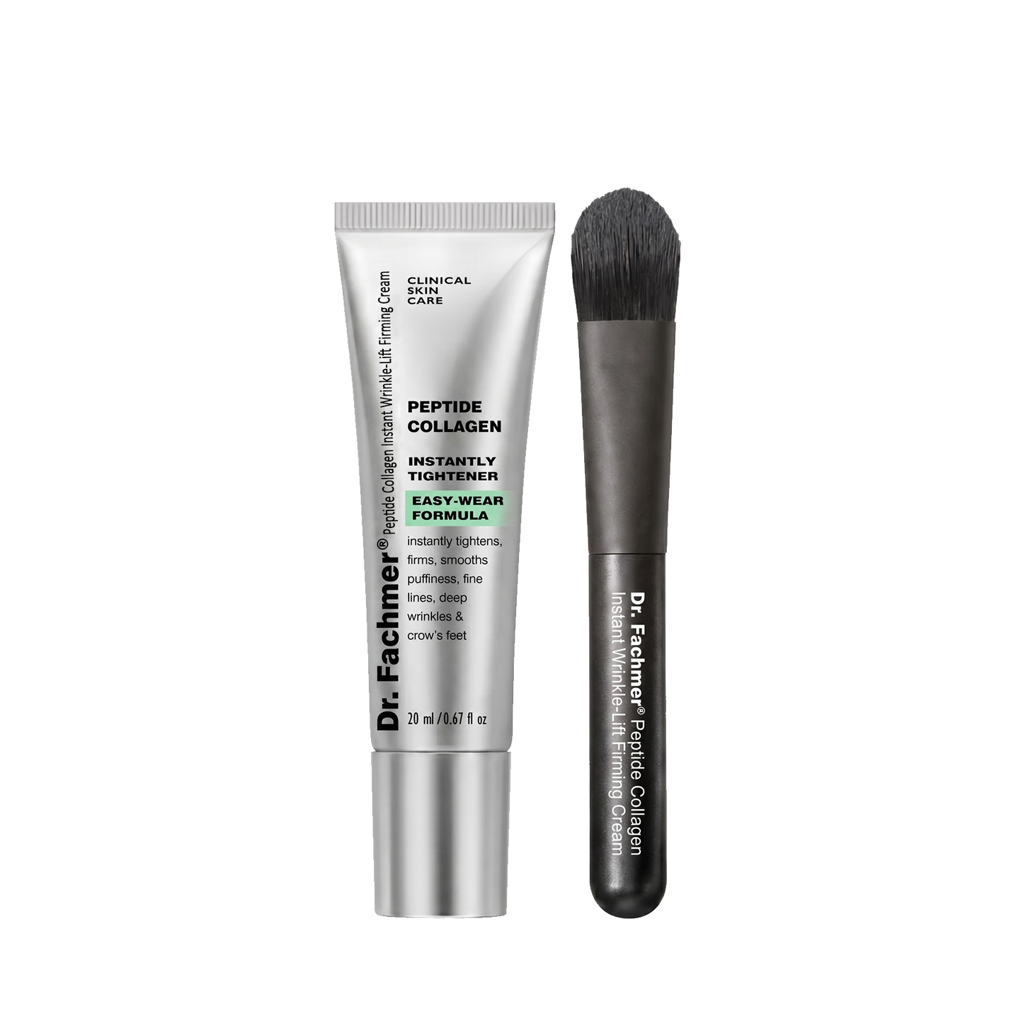 Dr. Fachmer®👩‍⚕️ Peptide Collagen INSTANT TIGHTENING + PEPTIDE FIRMING CARE, Instantly smooths puffiness and lines while supporting firmer skin with continued use